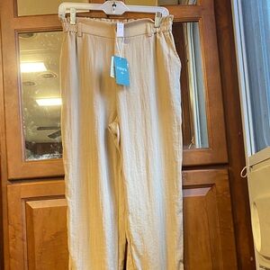 HALARA Tan Casual Trousers Small NWT Athleisure